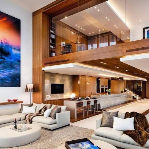 Thumbnail for Luxury Apartment Renovations With Creative Wood Designs